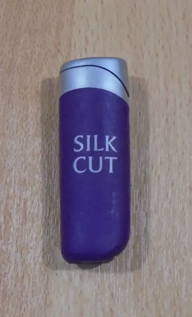 Silk Cut Cigarettes Advertisign Purple Lighter