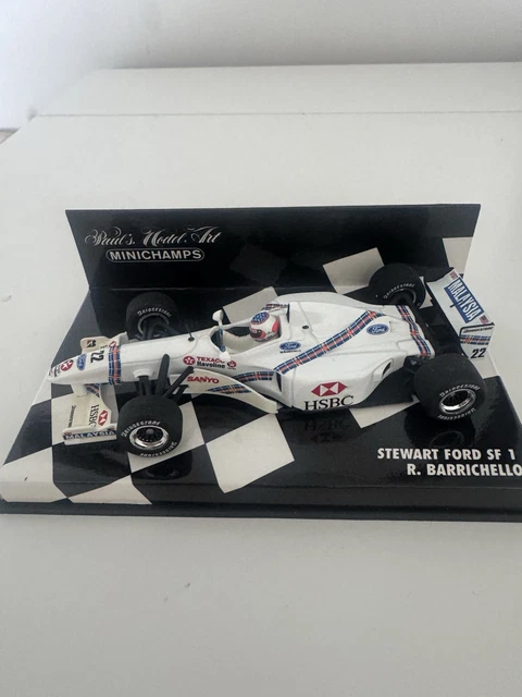ミニチャンプス 1/18 スチュワートフォード SF1 #22 R.バリチェロ