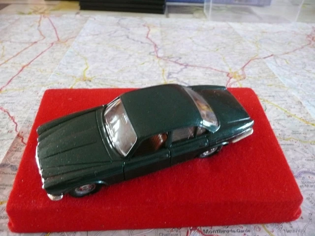 JAGUAR XJ 12 Verte Ancienne VEREM Grand Tourisme réf 503 en boite