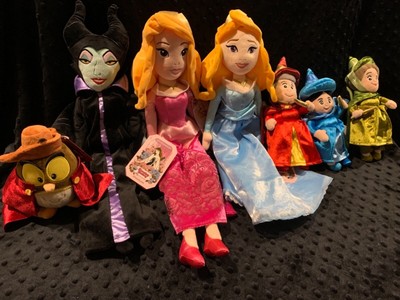 sleeping beauty owl plush