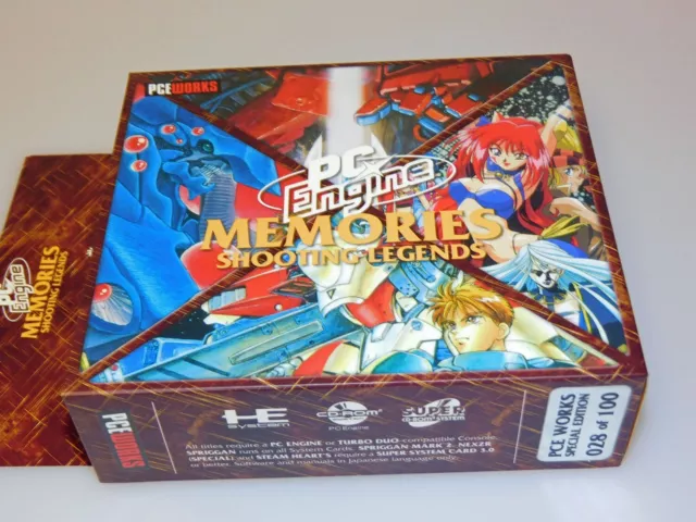 PC-Engine Memories - Shooting Legends 4-CD-Rom Spiele