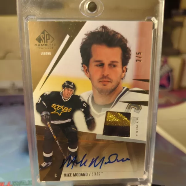 2324 SP GAME Used Mike Modano Patch Auto 2/5 176 650.00 PicClick