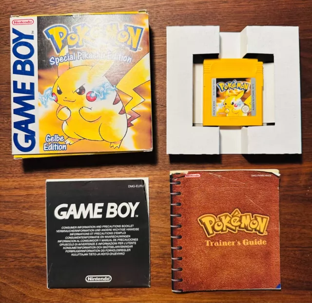 Pokémon Gelbe Edition / OVP CIB Deutsch /  Special Pikachu Edition / Sammler