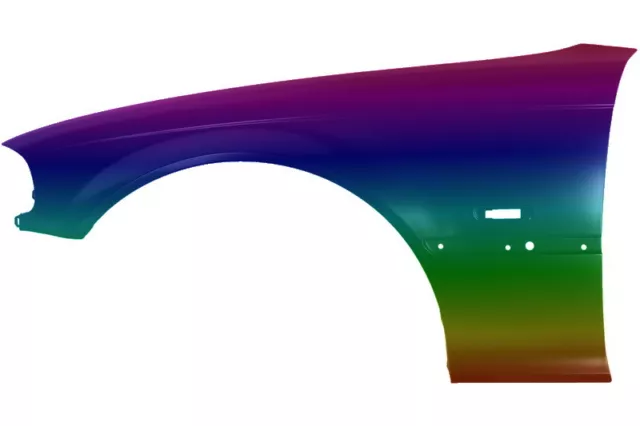 BMW 3er E46 1999-2003 Coupe Cabrio Kotflügel links Wunschfarbe lackiert