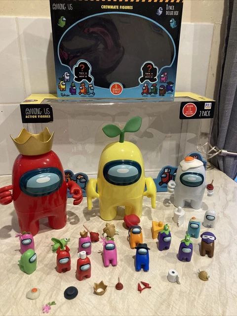 Among Us Paquete De 3 Figuras De Crewmate (juego De 2