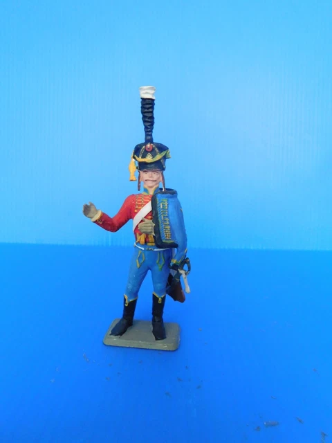 Figurine Starlux 1er Empire : Cuirassier à Cheval, Soldat Collection échelle 1:32 (60mm)