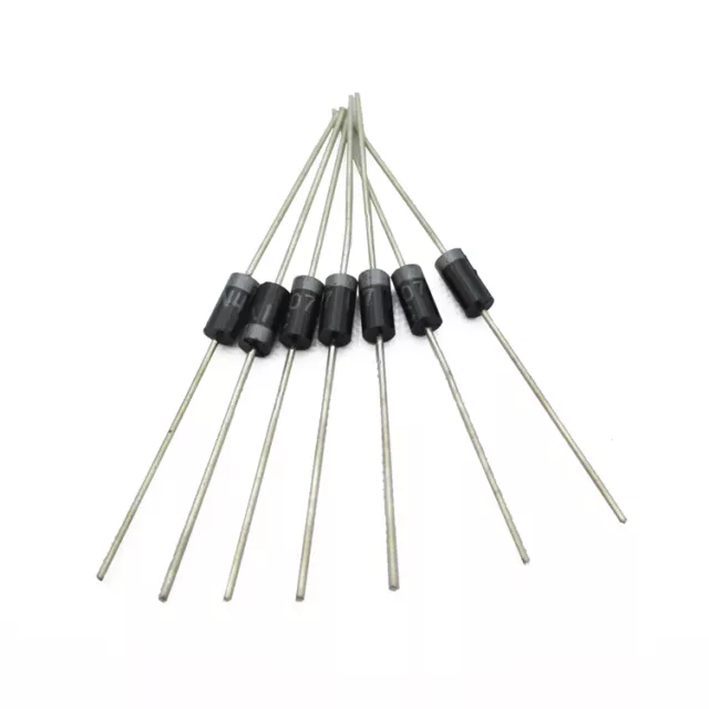 100Pcs FR107 107 1A 1000V DO-41 Fast Recovery Rectifier Diode Free Shipping