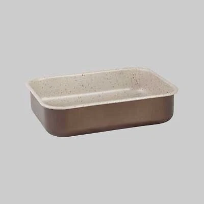TEGLIA PER PIZZA RETTANGOLARE RUSTIC LINE cm 35x35x4h Pentole Teglie