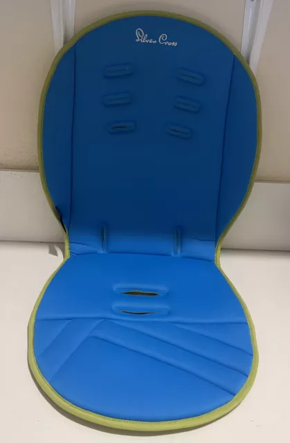 Silver cross sales seat liner blue