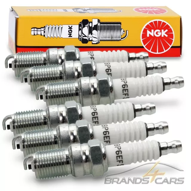 6x NGK ZÜNDKERZE ZÜNDKERZEN FÜR MERCEDES BENZ STUFENHECK W124 260E 300E