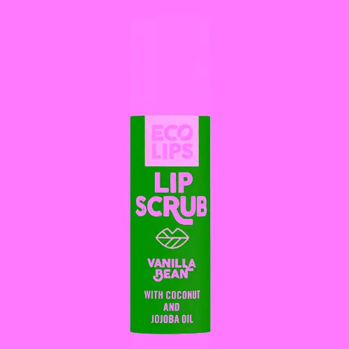 Vanille Haricot Lèvre Gommage 16.6ml Par Eco Lips