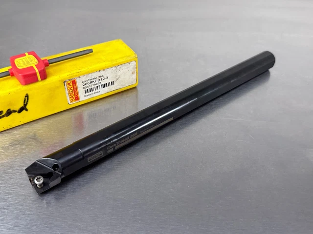 Sandvik 3/4" Indexable Boring Bar Threading Laydown Turning CoroThread 266