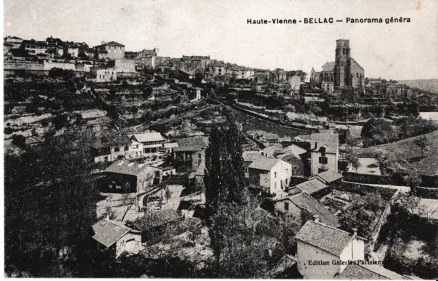 CPA : HAUTE-VIENNE - Bellac - Panorama Généra