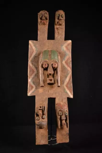 13631 African Large Ijaw Mask / Mask Nigeria