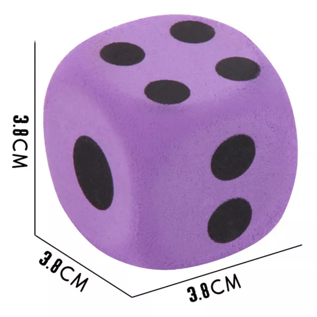 Specialty Giant EVA Foam Playing Dice Blocks Party Toy Games Prize For Children