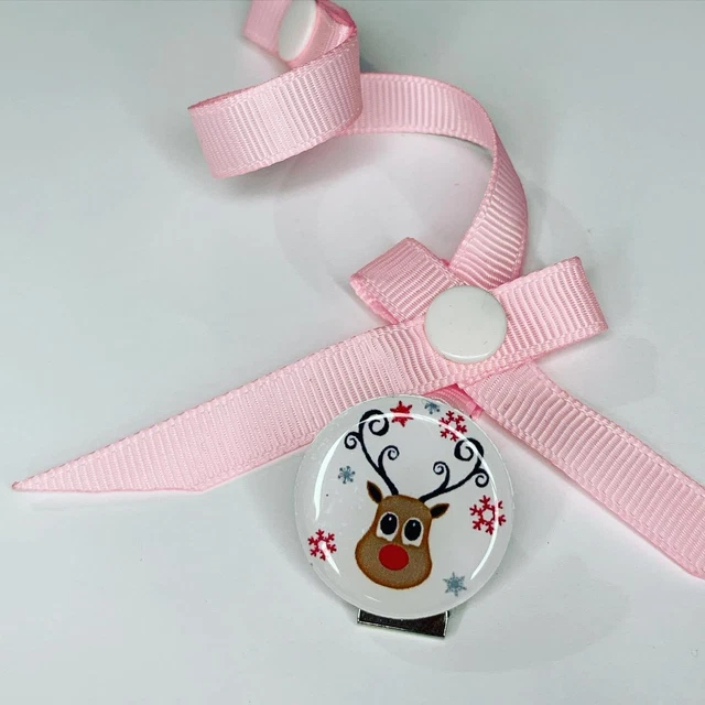 Navidad Mi primer bebé ficticio clip chupete rosa azul baby shower regalo niñas niños