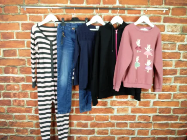 Girls Bundle Age 9-10 Years Zara Next Etc Jeans Sweatshirt Jacket Top Kids 140Cm