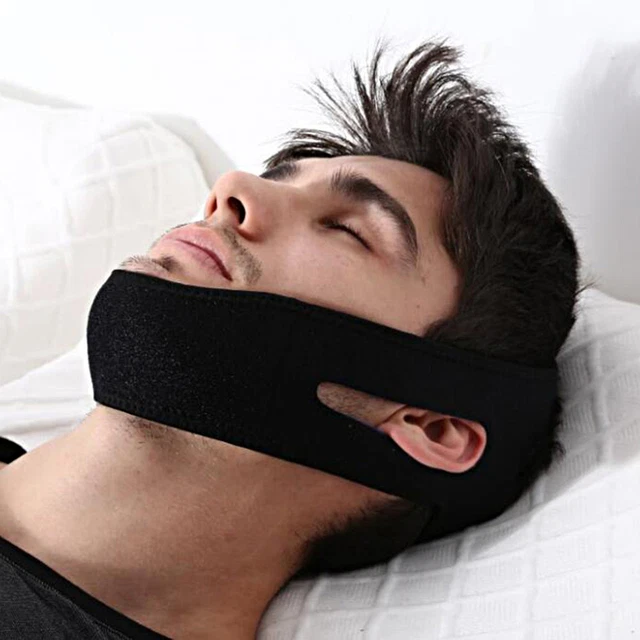 Dima unisex antirronquidos para dormir soporte mandíbula levantamiento facial TDM