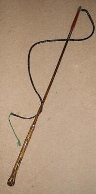 SILVER con colletto Antler FRUSTINO CON INTRECCIO IN PELLE NERA 