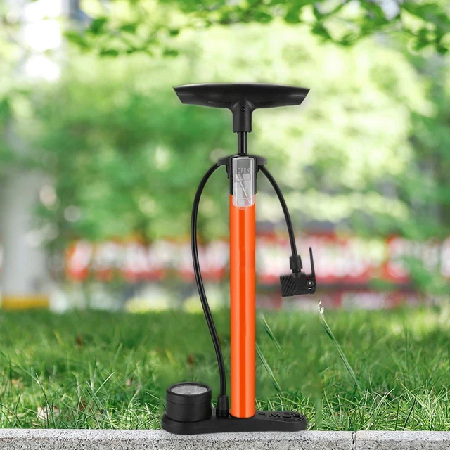 Pressure Gauge Bike Pump Household All Bicycle Valves Perfect Accessory;