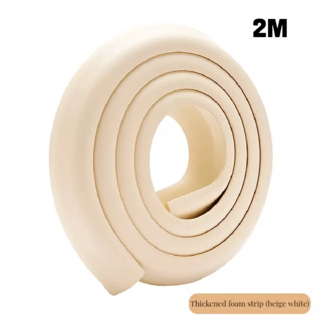 2m baby kid Safety Desk Edge Guard Strip Table Corner Protector Foam Bumper