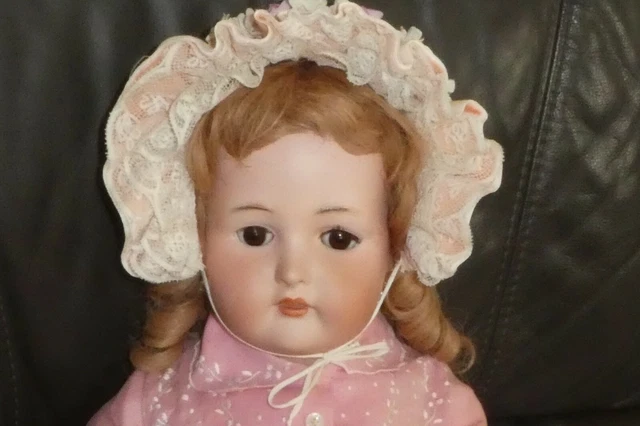 Superbe Poupee Ancienne Simon & Halbig Kammer & Reinhardt Hauteur 75 Cm Habille