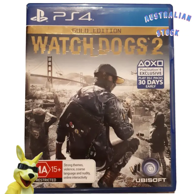 Watch Dogs 2 Gold Edition Playstation PS4 Preowned