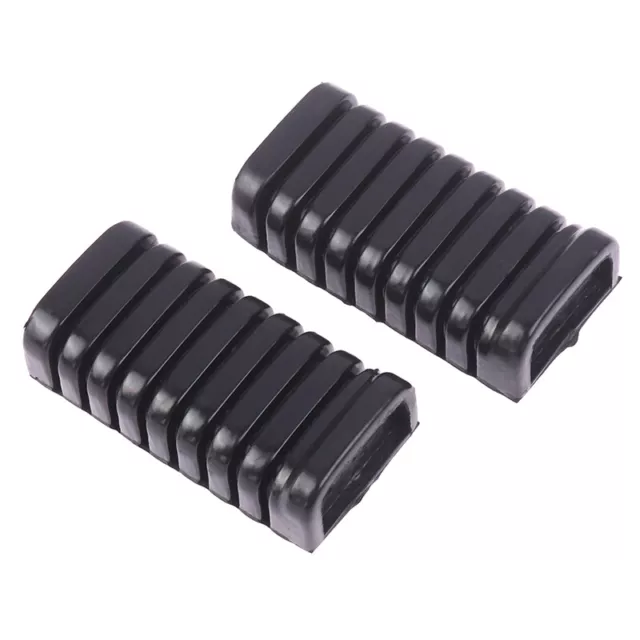 1Pair Motorbike Foot Peg Rubber Nonslip Footrest Pedal Foot Peg Cover For WY125
