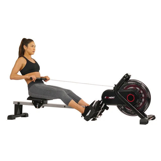 EFITMENT Aero Air Fan Foldable Rowing Machine for Home w/ Monitor - RW036 EFITMENT Aero Air Fan Foldable Rowing Machine for Home w/ Monitor - RW036