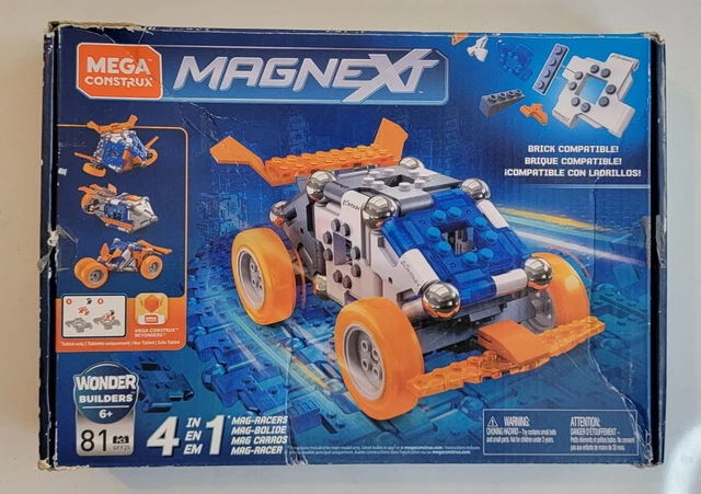 Mega Construx Magnext 4-in-1 Mag-Racers **REPLACEMENT PARTS ONLY** 42 Pieces