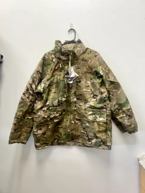 USGI Issue Apecs Gen II Gore Tex OCP Multicam Cold/Wet Weather Parka Large Short