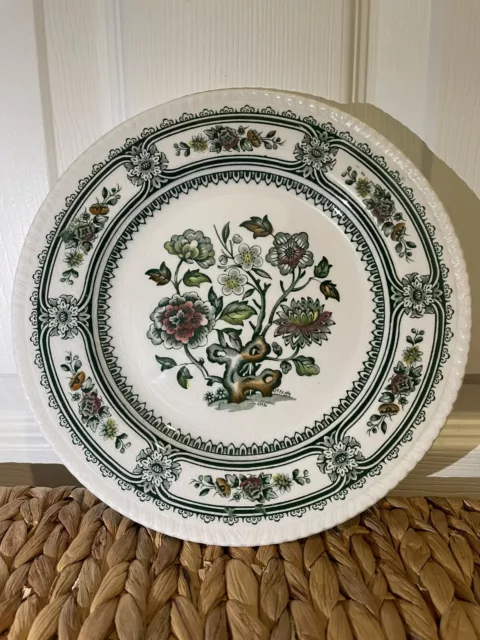 VINTAGE Wood & Sons Burslem Dorset 8" Plate Multicolor Floral