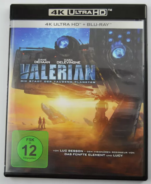 Valerian – Die Stadt der tausend Planeten (4K Ultra HD) + (Blu-ray)