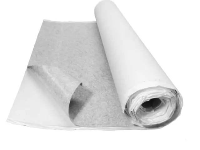 2mm Técnico de fieltro autoadhesivo mercancía por metro a partir de 0,1m2 480g/m2 100cm br. Gris ceniza