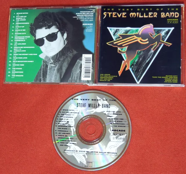STEVE MILLER BAND Very Best Of 1991 CD Fly Like An Eagle ABRACADABRA The Joker