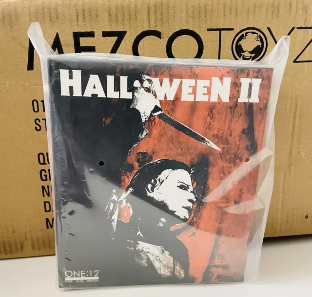 Mezco ONE:12 Halloween II Michael Myers Action Figure Halloween 2 Brand New