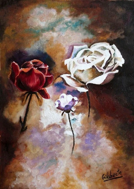 Rosas    obra de Gilaberte