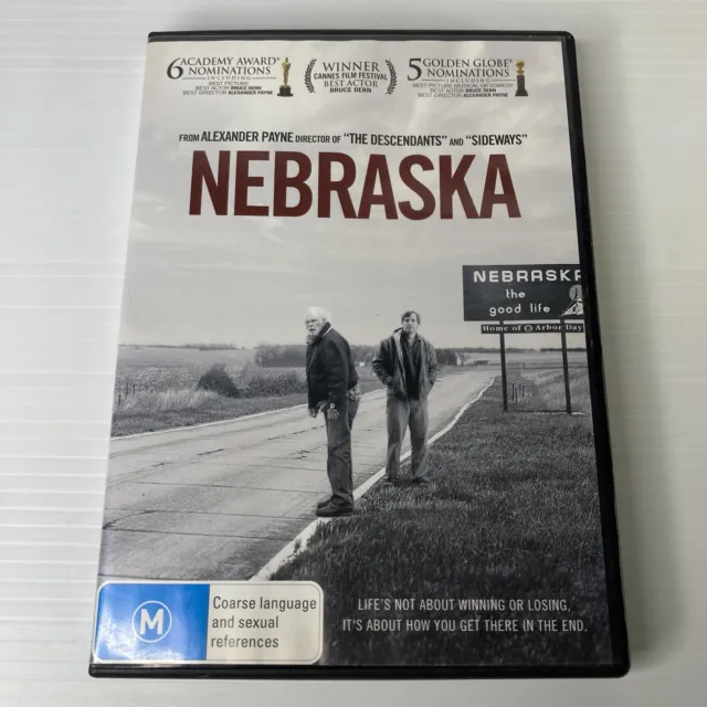 Nebraska (2014, DVD, R4) Bruce Dern Will Forte June Squibb Keach Odenkirk TESTED