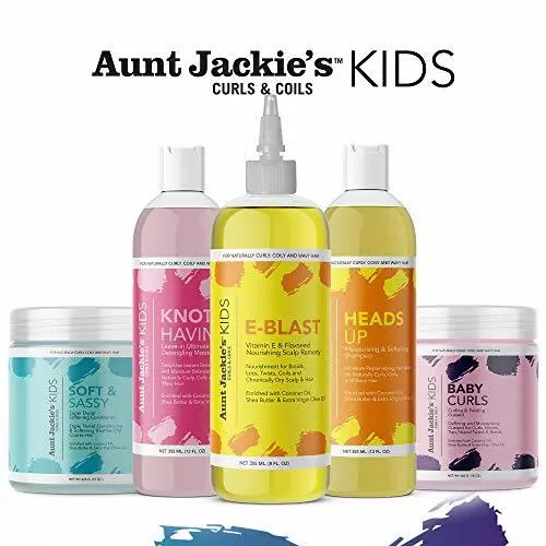 Aunt Jackie's Girls Fabulous Curls & Coils Kids Hair Care Products Full Sets
