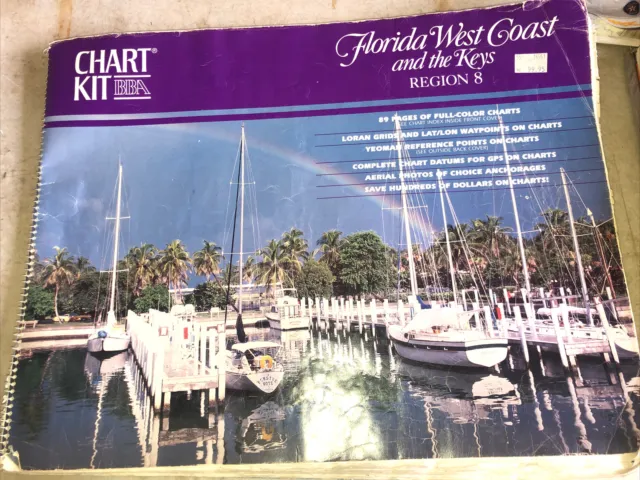BBA Chart Kit, Florida West Coast and The Keys  Maps