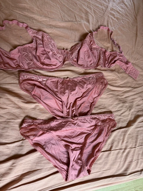 Ensemble Lingerie NTN - Soutien-gorge Balconnet 105C & Culotte XL - Rouge - Neuf Avec étiquettes