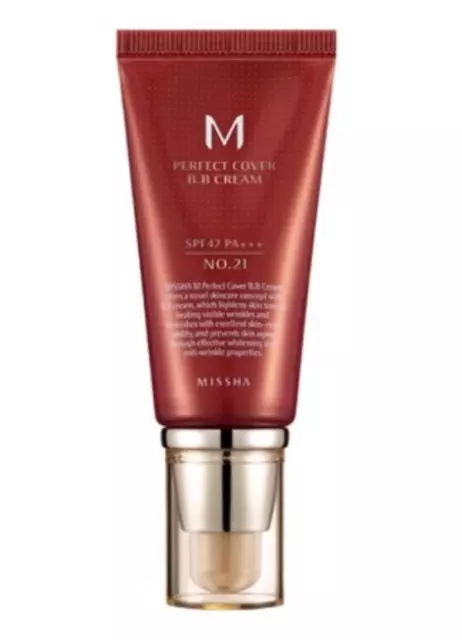 Missha M Perfect Cover Blemish Balm BB Cream SPF42 PA+++ 50ml UK Seller