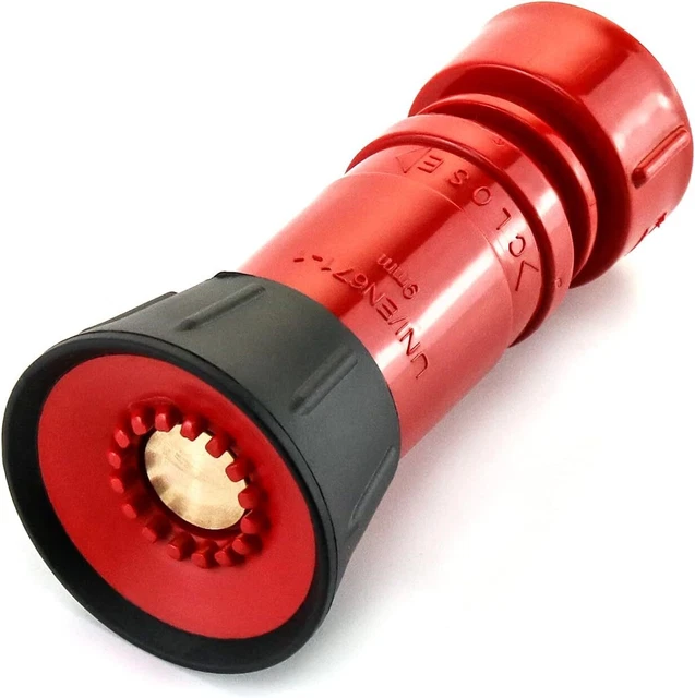 FIRE HOSE NOZZLE, 1" Heavy Duty NPSH/NPT Thermoplastic Constant Flow