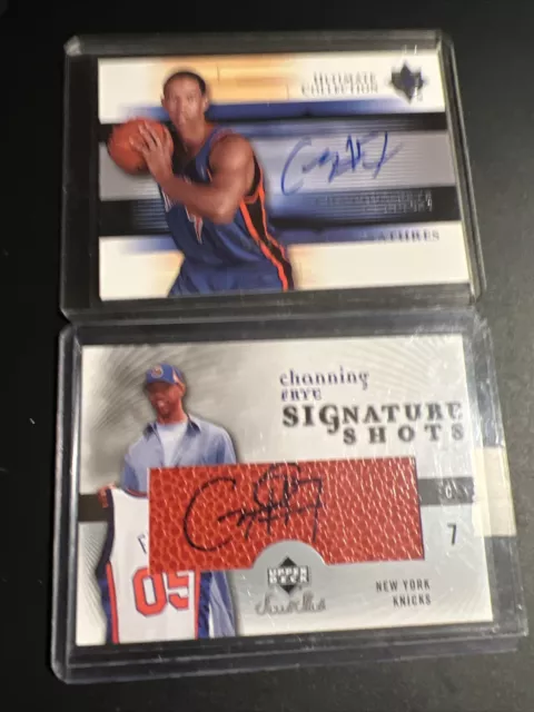 2005-06 Ultimate Collection Channing Frye Ultimate Signatures Plus One (2) Auto