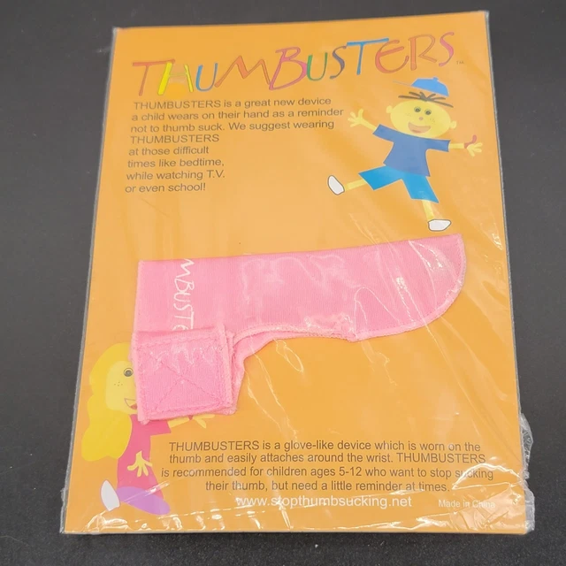 Pulgares para chupar pulgar rosa