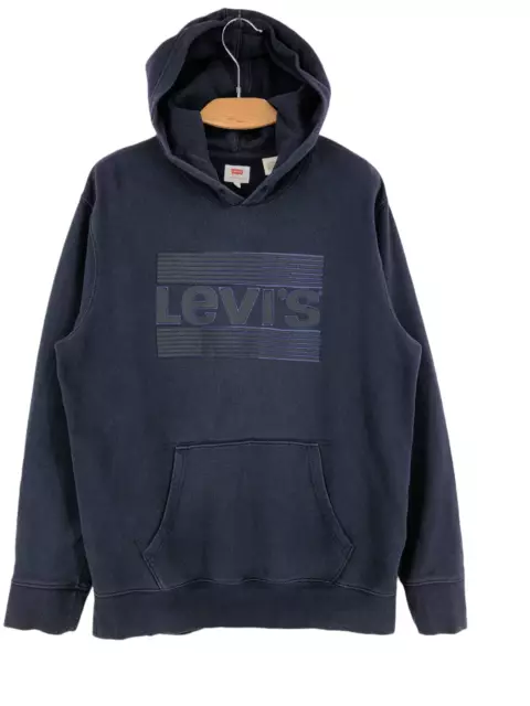 Levi's Strauss & Co Pull Hommes Bleu Pull Capuche Taille M