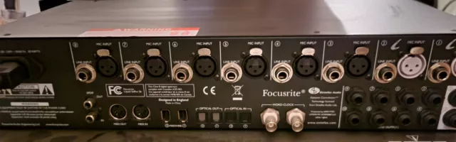 Focusrite liquid saffire 56 Interface OVP 3