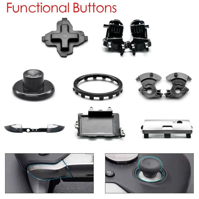 2 Pezzi Pulsanti Con Molla LT E RT Per Controller Xbox One Elite E Slim S - Ricambio - 4