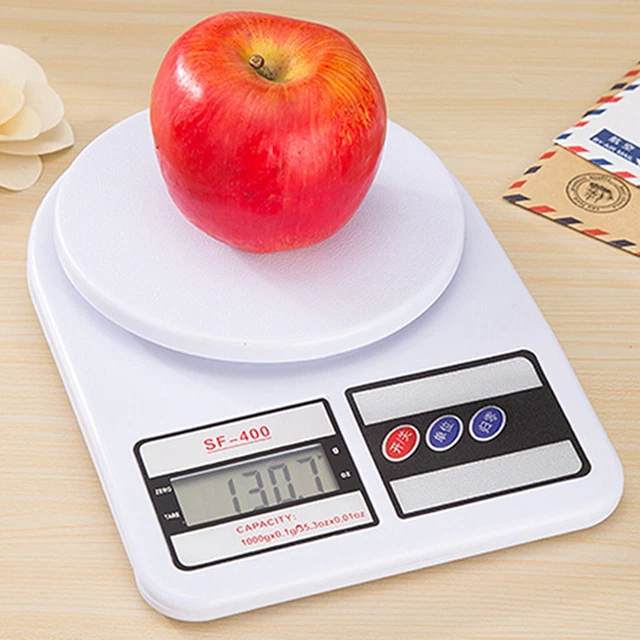 Plástico de alta precisión a escala electrónica Weigher restablecimiento automático