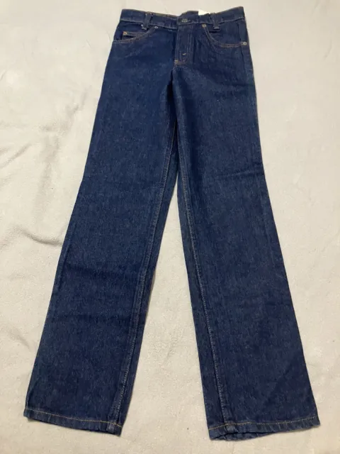 VTG Deadstock Levis Denim Jeans 718-0216 Student Orange Tab -NEW-  26 X 29 Boys